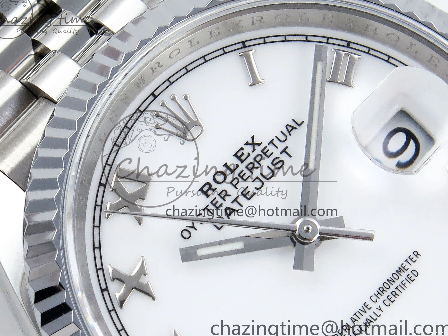 0524 Classic Datejust 36mm 126234 904L Steel HGF 1:1 Best Edition White Dial Roman Number Markers on SS Bracelet VR 1484